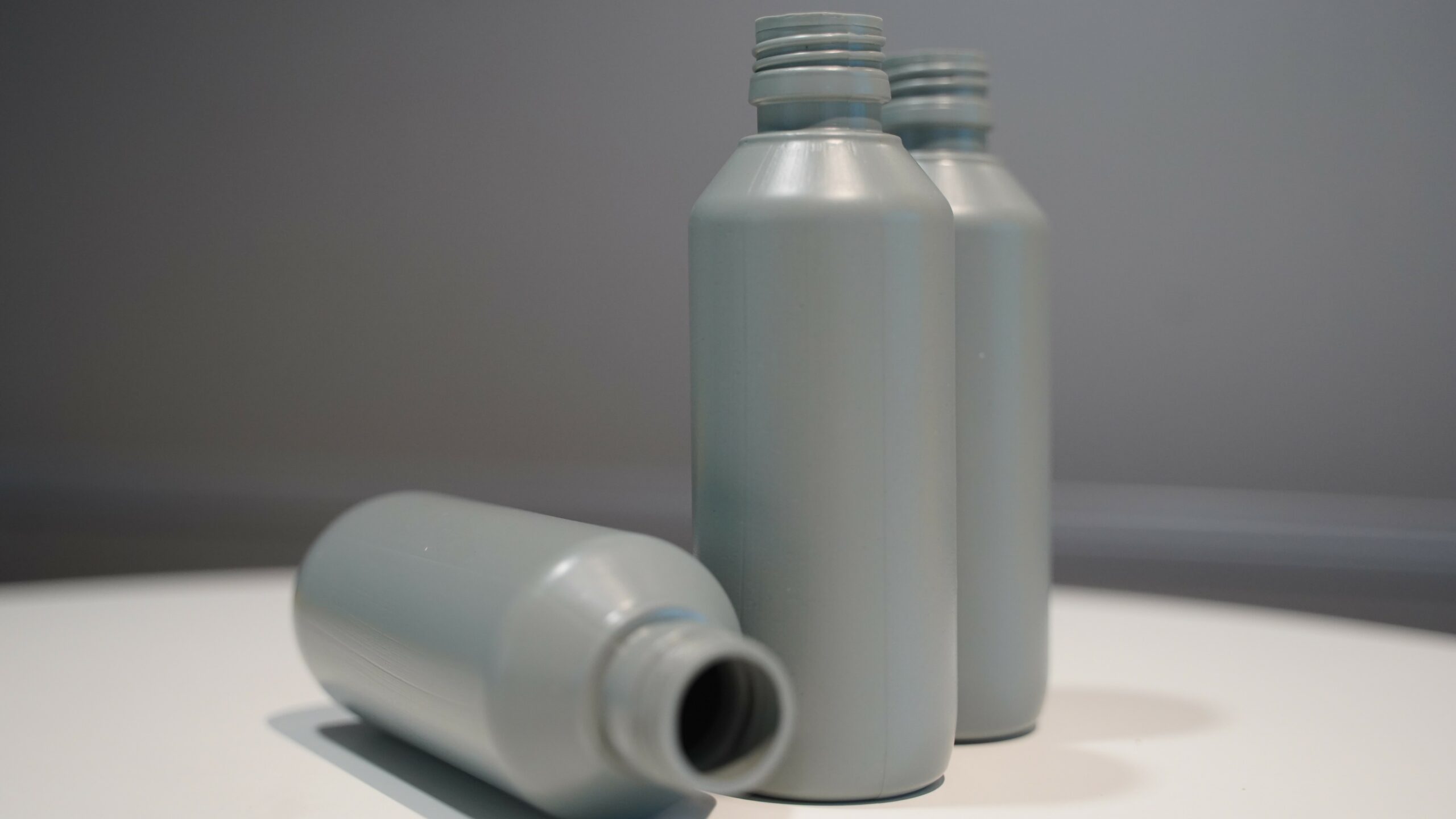 Botellas desarrolladas con poliolefinas recicladas en ITENE
